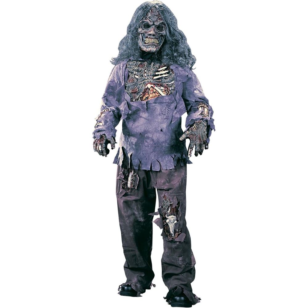 New Fun World Zombie Child Costume w/ Mask Size M 7-8 Halloween Horror